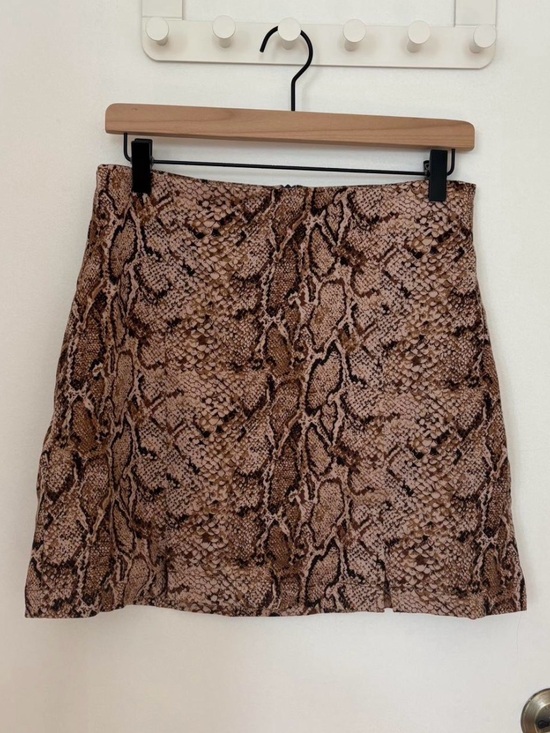 Reformation Dresses & Skirts - Reformation Brown Mini Skirt size 8